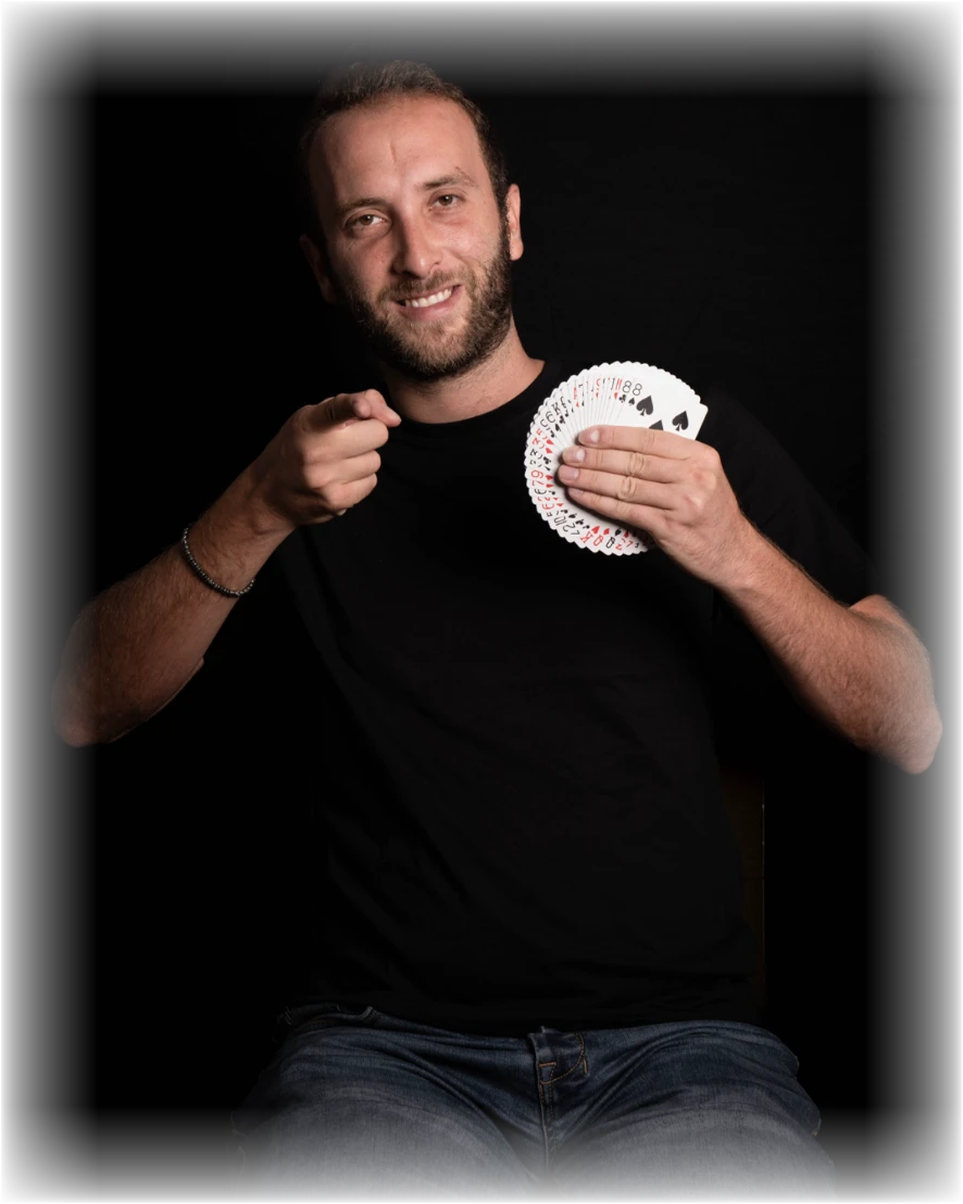 Portrait de Dan Bell, magicien et mentaliste